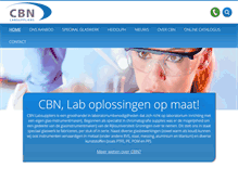 Tablet Screenshot of cbn.nl